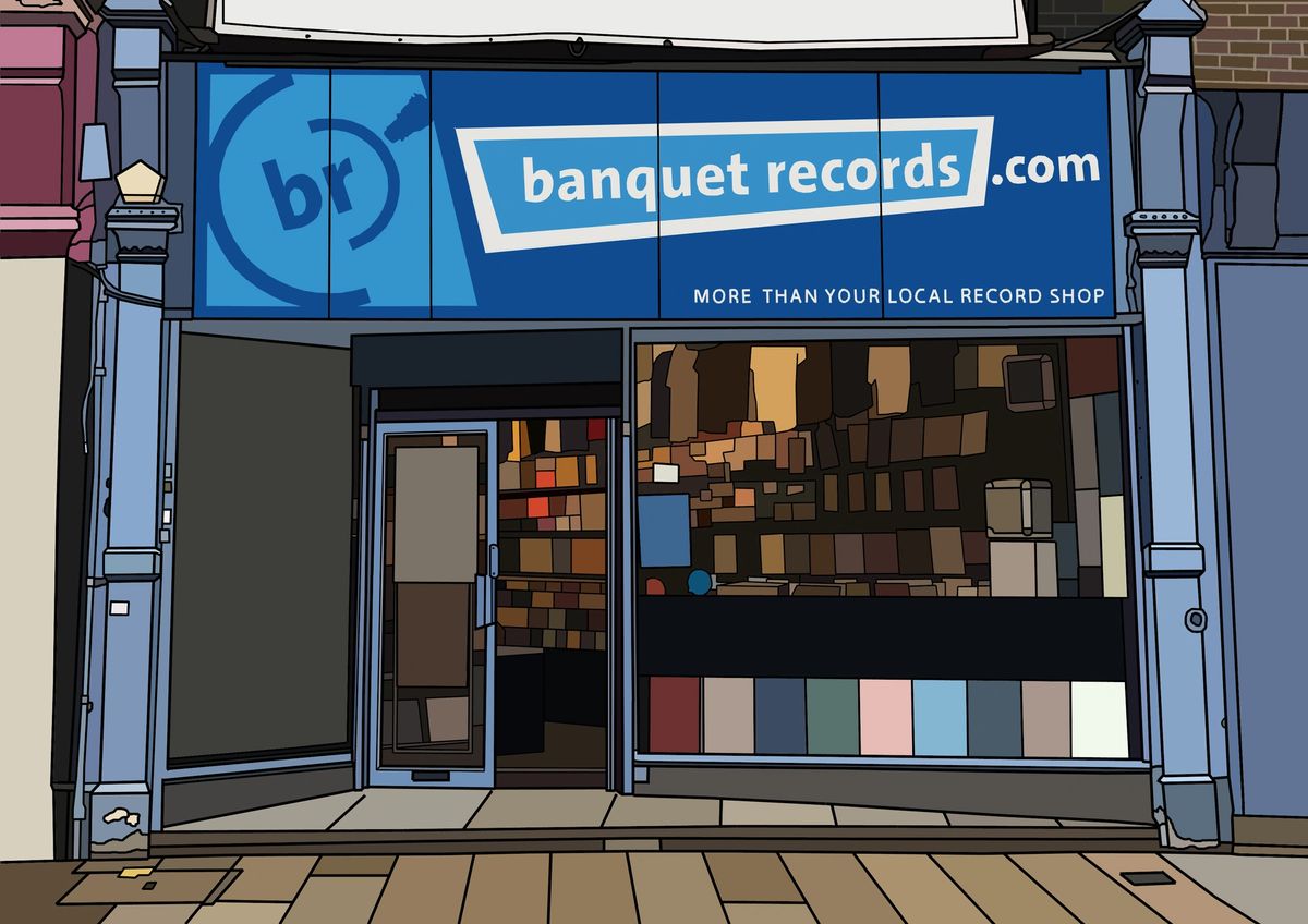 Banquet Records A3 A4 A5 A6 Print Unframed